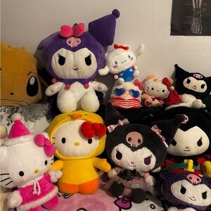 Hello kitty and Kuromi